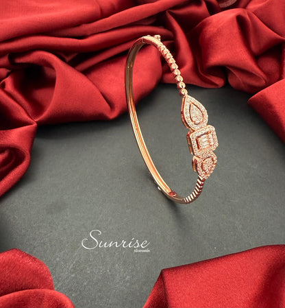 CZ ROSE GOLD KADA