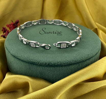 STERLING SILVER MEN'S BRACELET