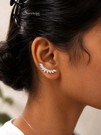 FANCY CZ EARCLIPS