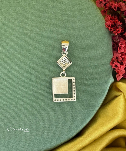 TRENDY CZ PENDANT SET