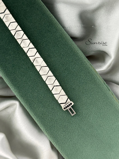 SILVER MATTE FINISHED BRACELETS