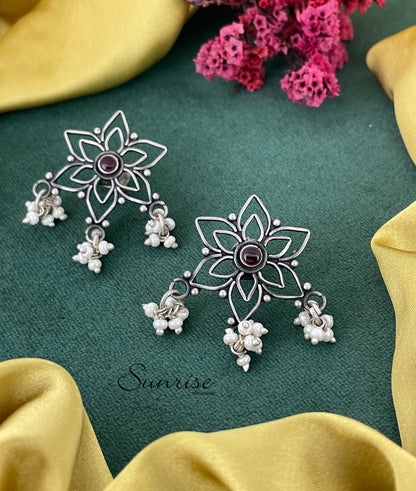 FLORAL MANGALSUTRA NECKLACE SET