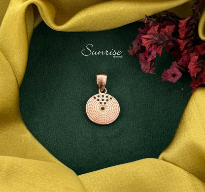ROSE GOLD FANCY PENDANT