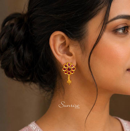 FLORAL FUSION EARRINGS