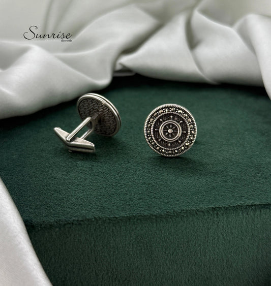 VINTAGE SHIP WHEEL CUFFLINKS