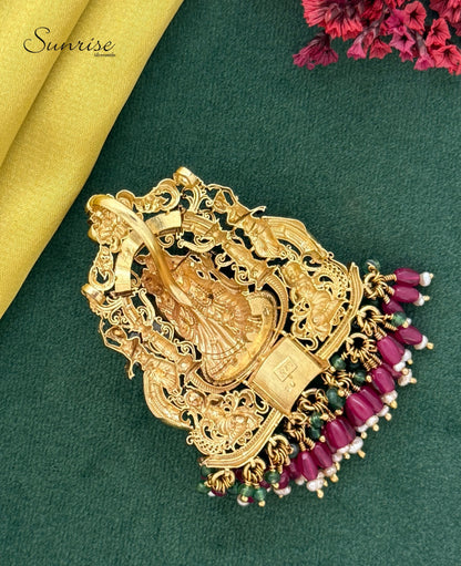 RADHA KRISHNA ANTIQUE PENDANT