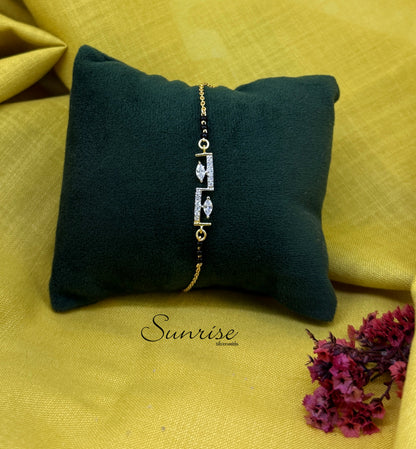 BLACK BEAD BRACELETS