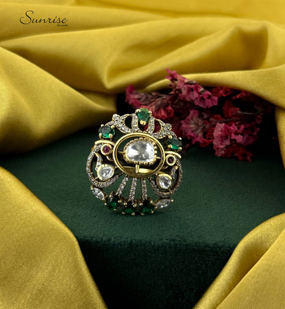 VICTORIAN MOR FINGER RING