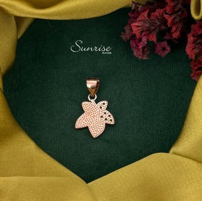 ROSE GOLD ENAMEL PENDANT