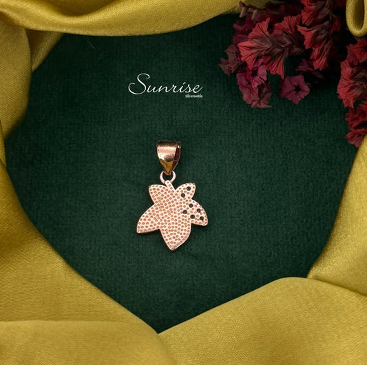 ROSE GOLD ENAMEL PENDANT