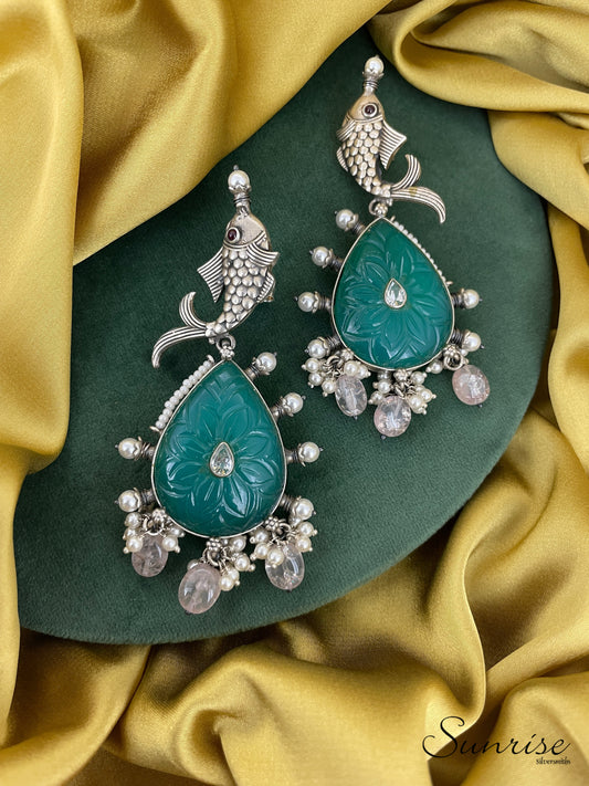 MATSYA OXIDISED EARRINGS