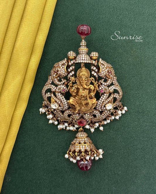 VICTORIAN GANESH PENDANT
