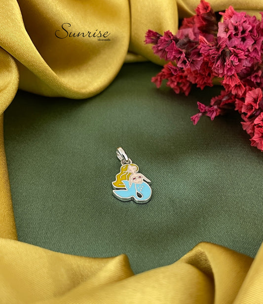 MERMAID ENAMEL PENDANT SET