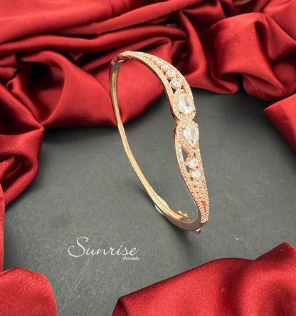 CZ ROSE GOLD KADA