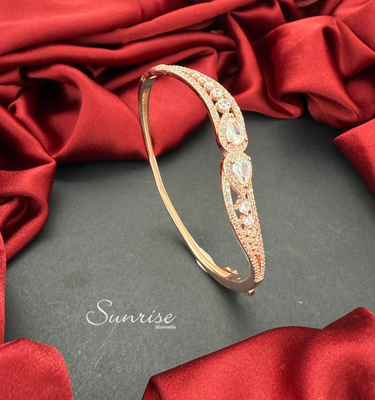 CZ ROSE GOLD KADA