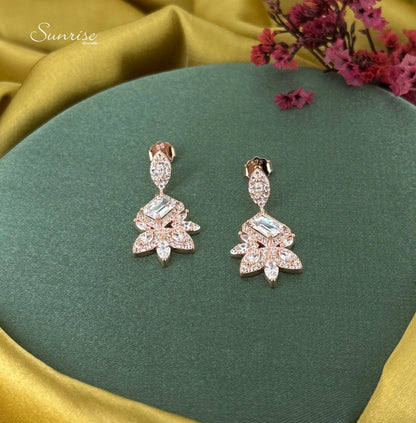 FANCY ROSE GOLD PENDANT SET