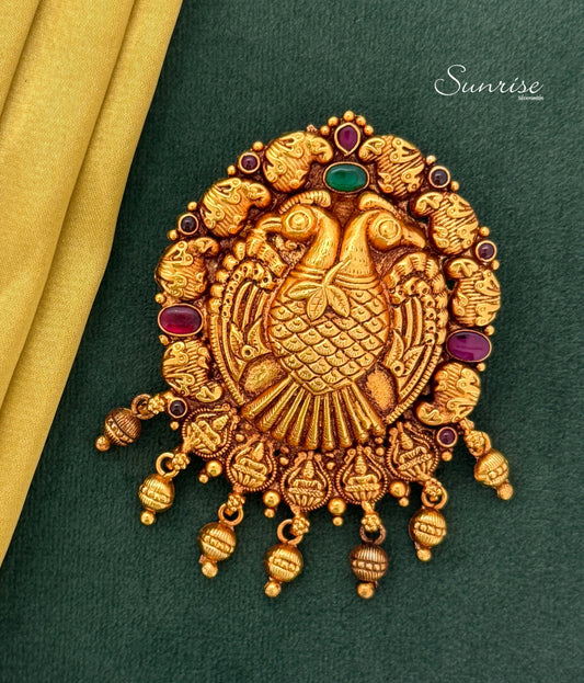 ANTIQUE GANDABERUNDA PENDANT