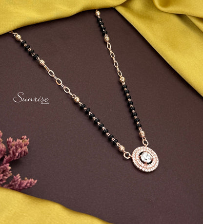 ROSE GOLD FANCY MANGALSUTRA