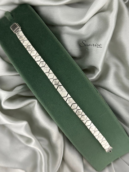 SILVER MATTE FINISHED BRACELETS