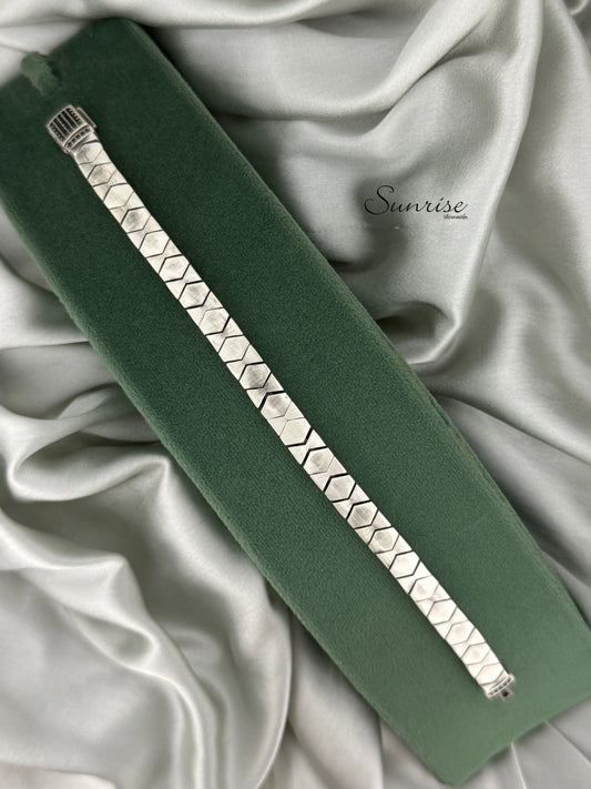 SILVER MATTE FINISHED BRACELETS