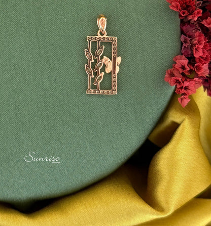 ROSEGOLD FANCY PENDANT SET