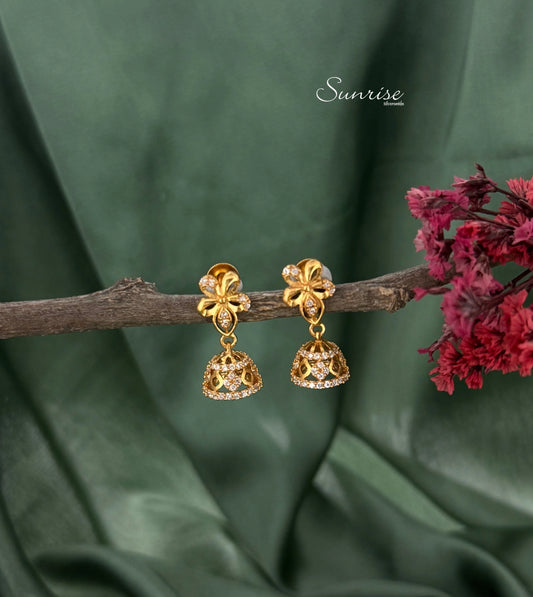 FLORAL GP JHUMKA