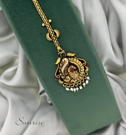 ANTIQUE PEACOCK TIKKA