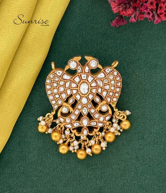 WHITE KUNDAN GANDABERUNDA