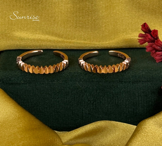 ROSE GOLD TOE RINGS