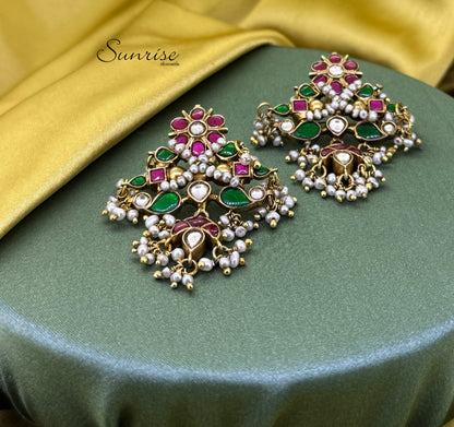 KUNDAN EARRINGS
