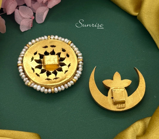 WHITE KUNDAN SURYA CHANDRA