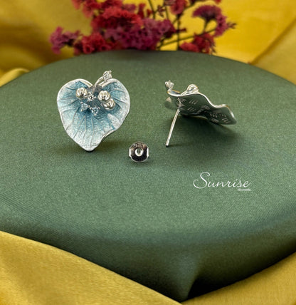 PEEPAL LEAF PENDANT SET