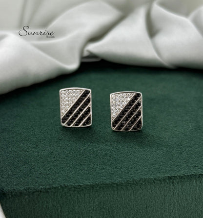 FANCY CZ CUFFLINKS