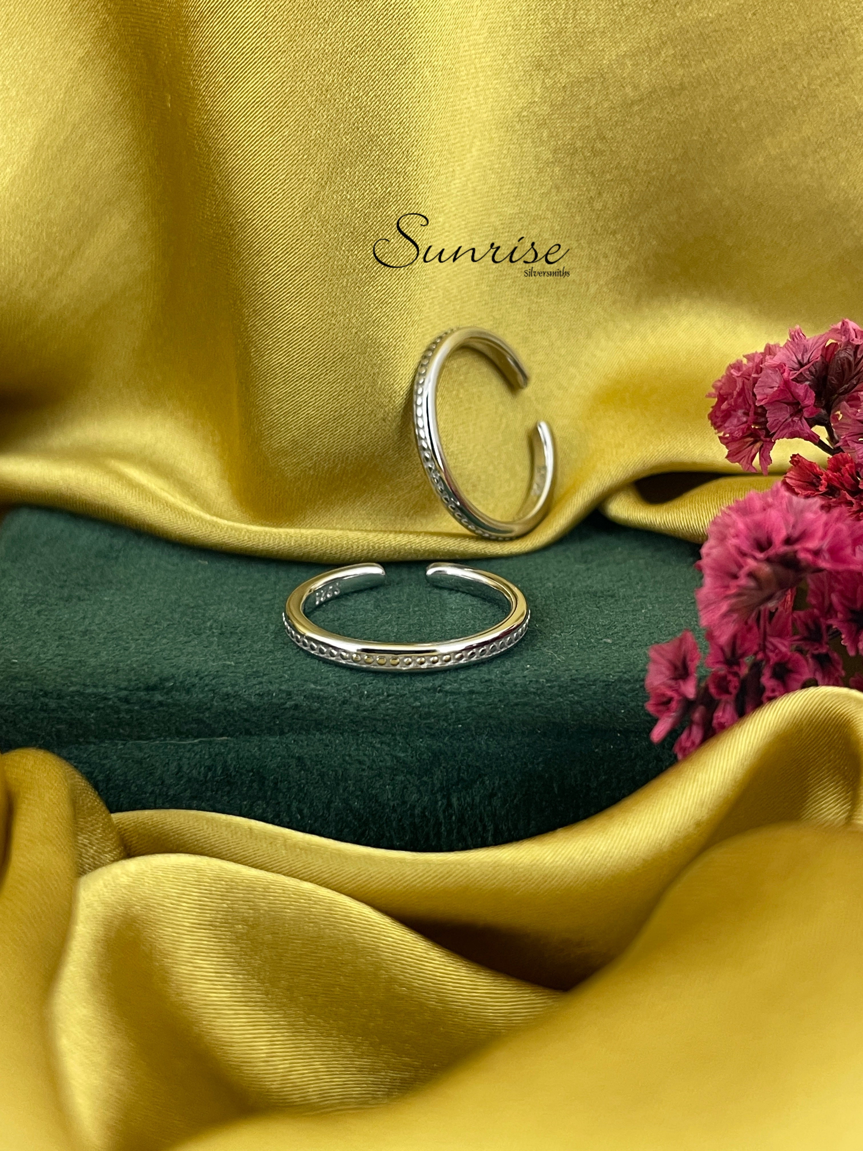 SILVER FANCY TOERINGS – Sunrise Silversmiths