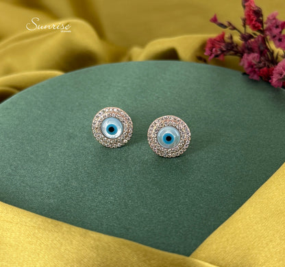 EVIL EYE ROSE GOLD PENDANT SET