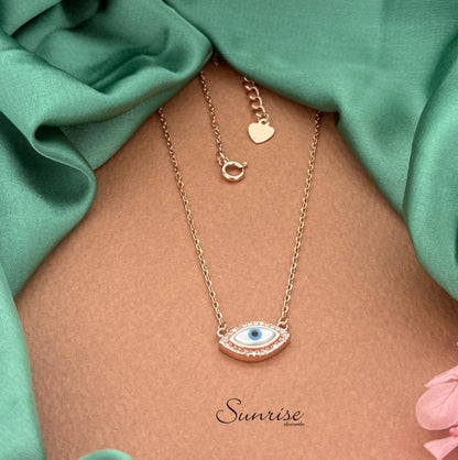FANCY EVIL EYE NECKLACE