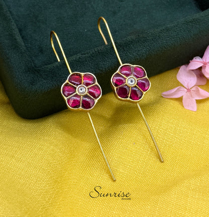FLOWER EARCUFFS