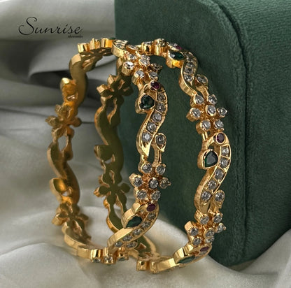 GOLD POLISH BANGLES