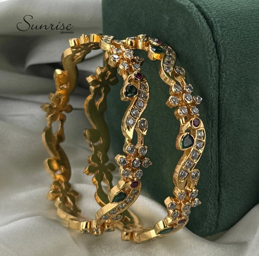 GOLD POLISH BANGLES
