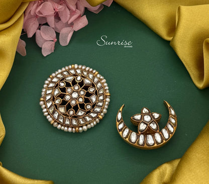 WHITE KUNDAN SURYA CHANDRA