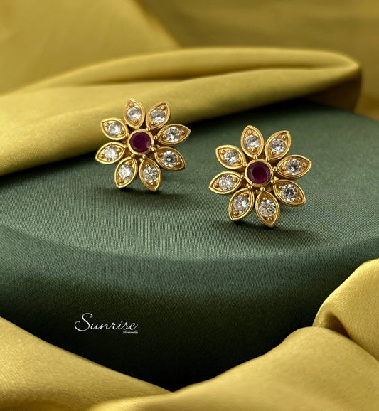 FLORAL STUDS