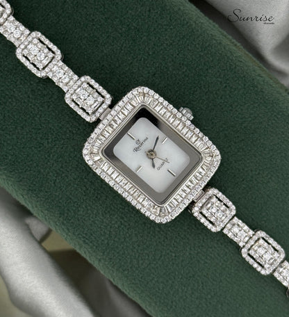 CZ SILVER WATCH
