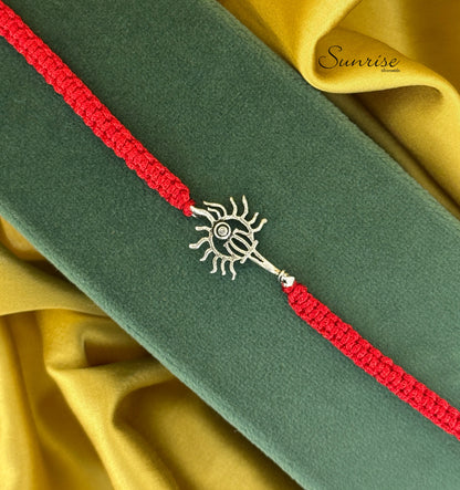 MASHAL SILVER RAKHI
