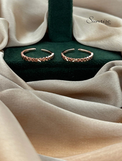 ROSE GOLD TOE RINGS