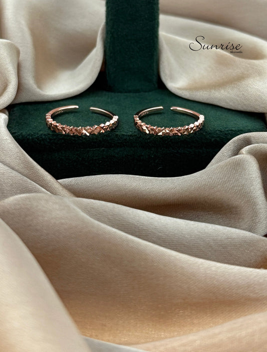 ROSE GOLD TOE RINGS