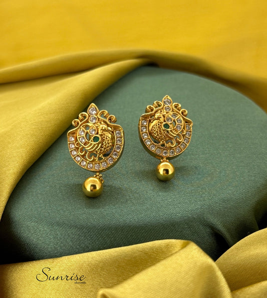 PEACOCK GP EARRINGS