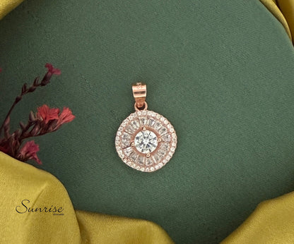 CZ FANCY PENDANT SET