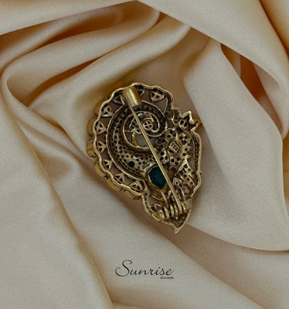 VICTORIAN GANESHA BROOCH