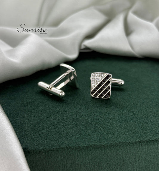 FANCY CZ CUFFLINKS