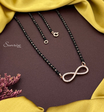 INFINITY ROSE GOLD MANGALSUTRA